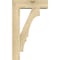Ekena Millwork Balboa Block Rough Sawn Bracket w/ Offset Brace, Douglas Fir, 6"W x 18"D x 30"H BKT0604X18X30BOA05RDF - alternate 3